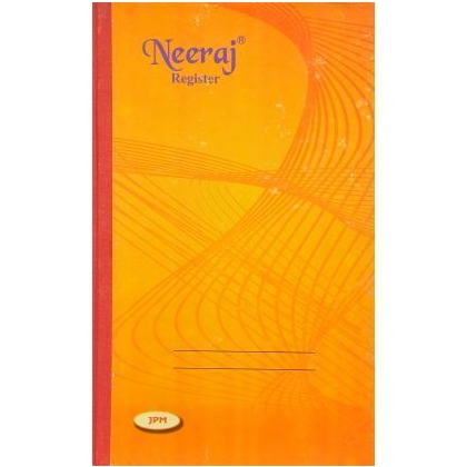 NEERAJ PLAIN REGISTER Diaries-printed-plain- register- 384.0 Pages