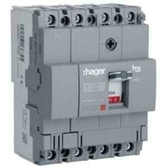 Hager 250A 4 Pole 36 KA Molded Case Circuit Breakers (Mccb)