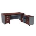 VIVIDA Executive Table with One side pedestal unit and E.R.U