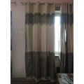 Unbranded Silk Floral Door Curtains