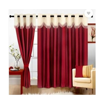 Unbranded Cotton Plain Door Curtains