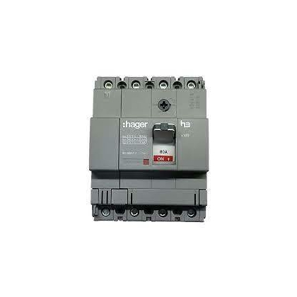 Hager 160A 4 Pole 35 KA Molded Case Circuit Breakers (Mccb)