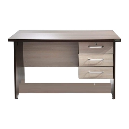 ASHJAY Executive Table with One side pedestal unit