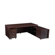 ASHJAY Executive Table with One side pedestal unit and E.R.U