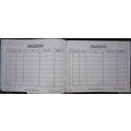 Unbranded FILE REGISTER Diaries-printed-plain- register- 200 Pages