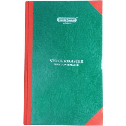 Amir book deepo STOCK REGISTER Diaries-printed-plain- register- 350 Pages