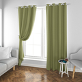 KAJAL ENTERPRISES Silk Geomatric Door Curtains