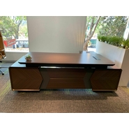 Featherlite Executive Table with One side pedestal unit and E.R.U