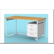 Nilkamal Executive Table with One side pedestal unit