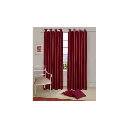 Unbranded Cotton Plain Door Curtains