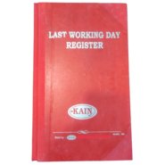 KAIN--KAIN STORE PLAIN REGISTER Diaries-printed-plain- register- 200 Pages