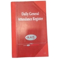 KAIN--KAIN STORE ATTENDANCE REGISTER Diaries-printed-plain- register- 200 Pages