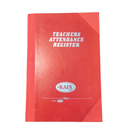 KAIN--KAIN STORE ATTENDANCE REGISTER Diaries-printed-plain- register- 300 Pages