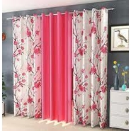 Unbranded Polyster Stripes Door Curtains