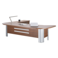 DELITE KOM Executive Table with One side pedestal unit and E.R.U