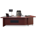 DELITE KOM Executive Table with One side pedestal unit and E.R.U