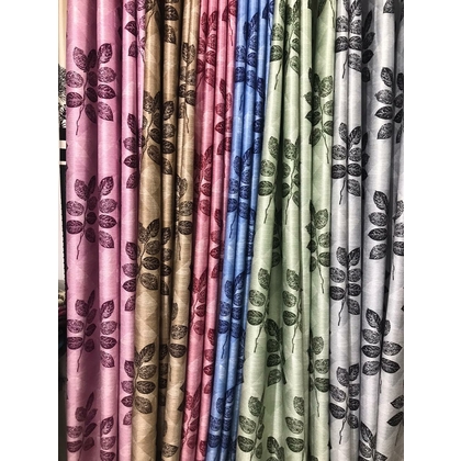 Unbranded Silk Floral Door Curtains