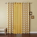 Unbranded Silk Stripes Door Curtains