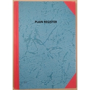 Office Decor PLAIN REGISTER Diaries-printed-plain- register- 144 Pages