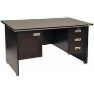 Unbranded Executive Table with Both side pedestal unit