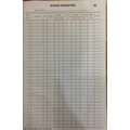 Forms Centre STOCK REGISTER Diaries-printed-plain- register- 200 Pages