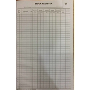 Forms Centre STOCK REGISTER Diaries-printed-plain- register- 200 Pages