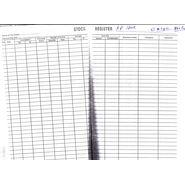 GOOD QUALITY STOCK REGISTER Diaries-printed-plain- register- 200 Pages