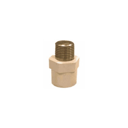 Unbranded 15 mm dia Male thread adapter(brass insert)