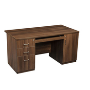 SB Collection Executive Table with Both side pedestal unit