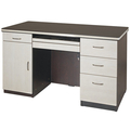 SB Collection Executive Table with Both side pedestal unit