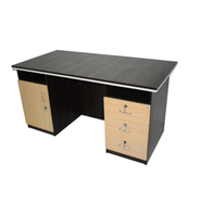 SB Collection Executive Table with Both side pedestal unit