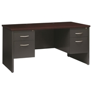 SB Collection Executive Table with Both side pedestal unit