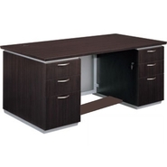 SB Collection Executive Table with Both side pedestal unit