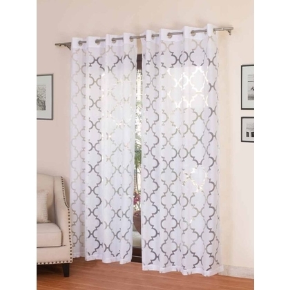 Unbranded Polyster Geomatric Door Curtains