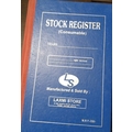 laxmi STOCK REGISTER Diaries-printed-plain- register- 150 Pages