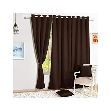 Unbranded Cotton Plain Door Curtains