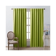 Unbranded Silk Plain Door Curtains