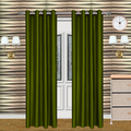 Unbranded Silk Plain Door Curtains