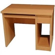 Unbranded 610 millimeter X 460 millimeter (mm LxD) Executive Computer Table