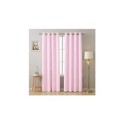 Unbranded Silk Plain Door Curtains