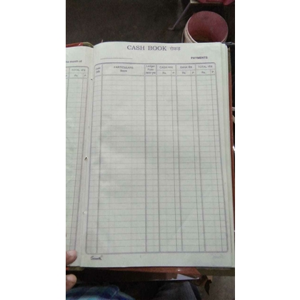 VANI CASH BOOK REGISTER Diaries-printed-plain- register- 300 Pages