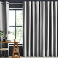 INTERNATIONAL EXPORT HOUSE Silk Plain Door Curtains