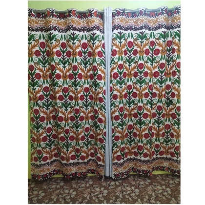 Unbranded Cotton Stripes Door Curtains