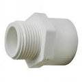 Unbranded 15 mm dia Male Adapter Plastic Threaded (SCH 80)