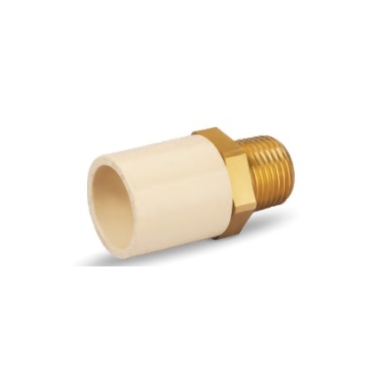 PRAYAG 40 mm dia Male adapter brass threaded