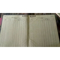 NA CASH BOOK REGISTER Diaries-printed-plain- register- 100 Pages