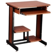 Unbranded 610 millimeter X 460 millimeter (mm LxD) Executive Computer Table