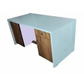 SIYA OFFICE SYSTEMS Executive Table with Both side pedestal unit