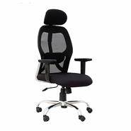 SN OFFICE--SN OFFICE SYSTEM Revolving Chair with Knee tilt Synchronic mechanism