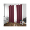 Unbranded Silk Plain Door Curtains